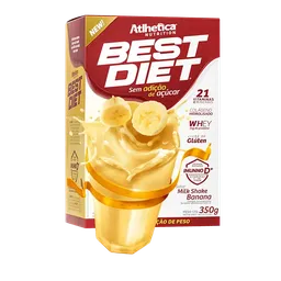 Best Diet Milk Shake de Banana - Best Diet Shake - Milk Shake de Banana 350g
