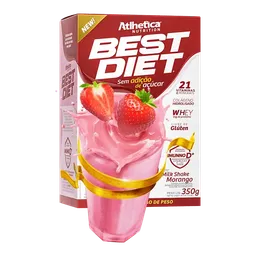 Best Diet Milk Shake de Morango - Best Diet Shake - Milk Shake de Morango