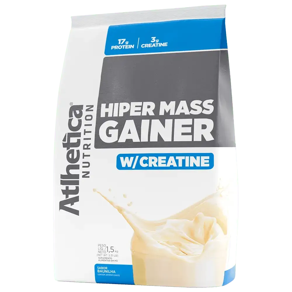 Hiper Mass Gainer W/ Creatine (SC) Baunilha 1,5kg