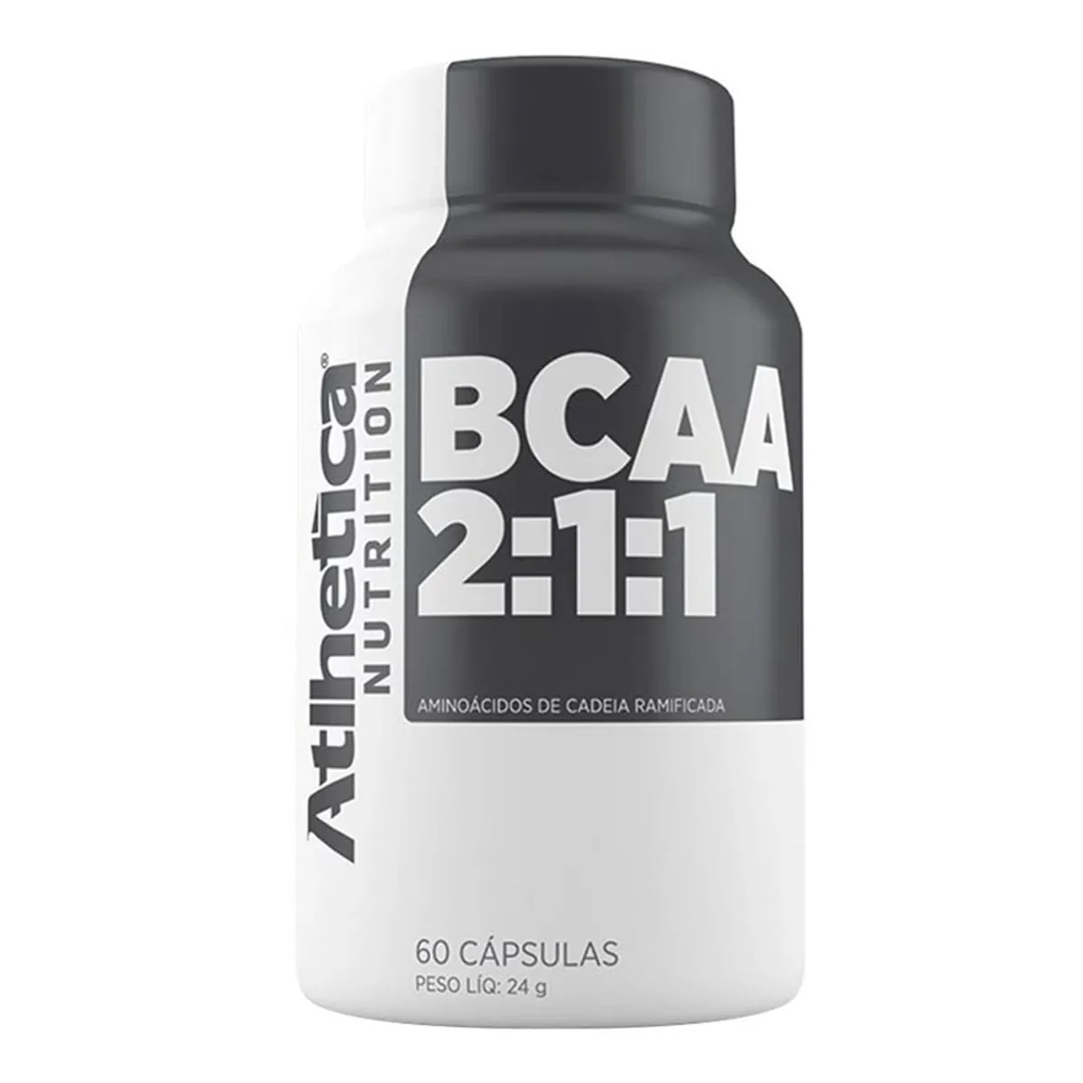 Bcaa 2:1:1 Atlhetica Nutrition 60 Cápsulas
