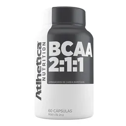 Bcaa 2:1:1 Atlhetica Nutrition 60 Cápsulas
