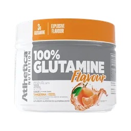 100% Glutamine Flavour Tangerina - 100% GLUTAMINE Flavour Tangerina 200g