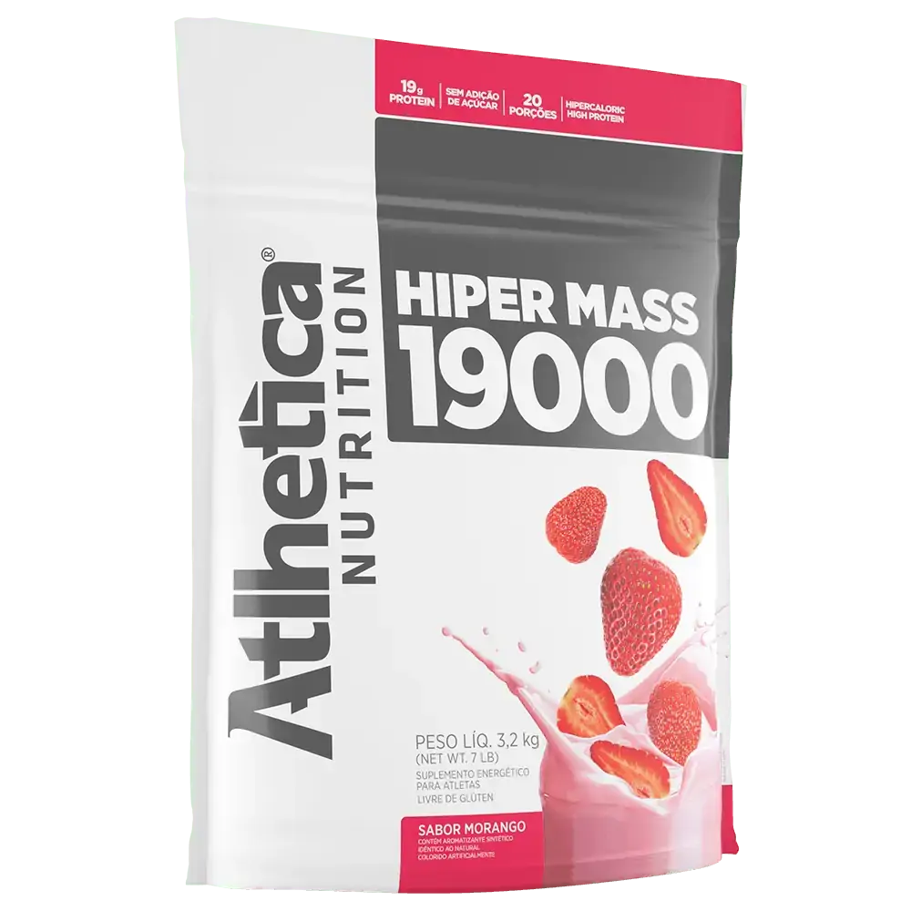 Hiper Mass 19000 Morango 3,2kg