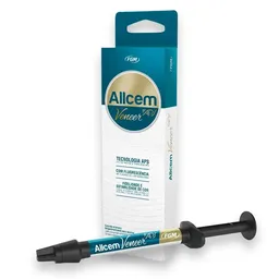 Cimento Resinoso Foto Allcem Veneer Aps 2,5g - FGM - Cimento Resinoso Foto Allcem Veneer Aps E Bleac