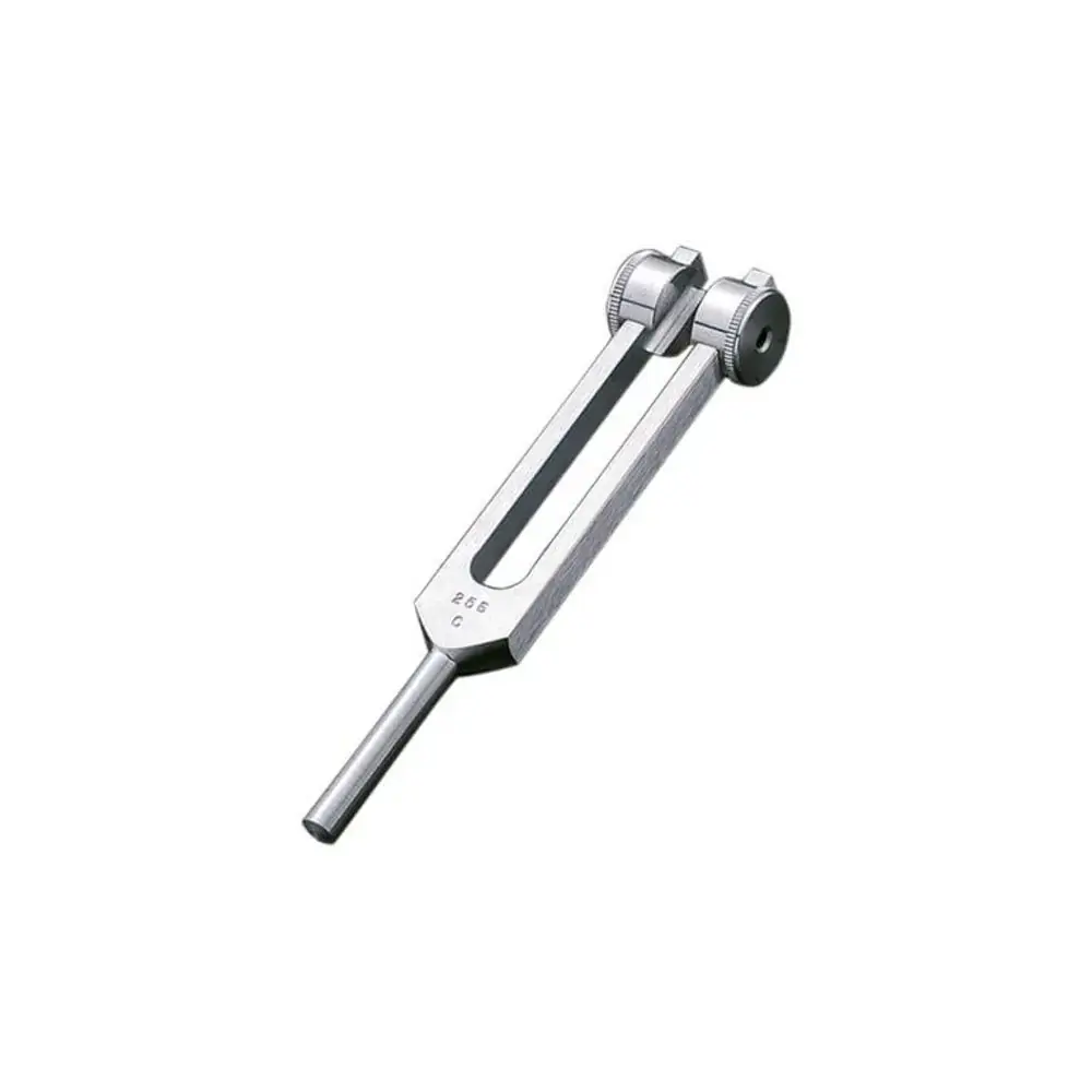 Diapasão Médico 256 CPS com Fixador Cinza MD