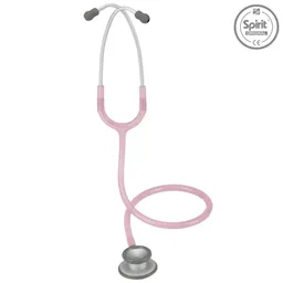 Estetoscópio Pro-Lite Adulto Rosa Transparente Spirit