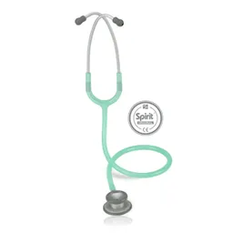 Estetoscópio Pro-Lite Adulto Verde Transparente Spirit