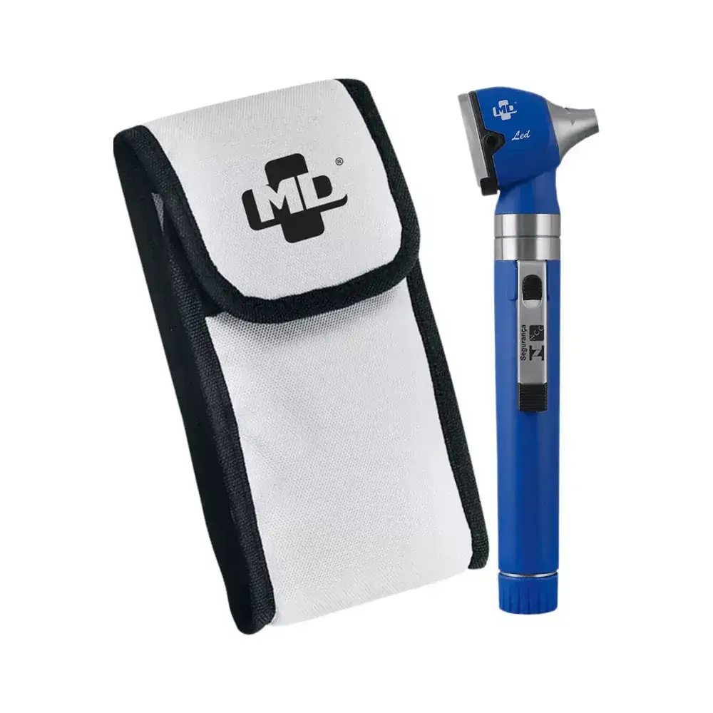 Otoscopio Md Omni 3000 Led C/ Estojo Az