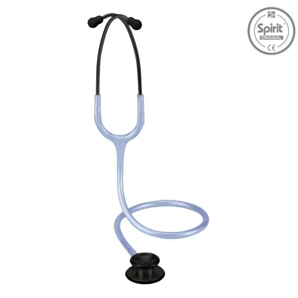 Estetoscópio Spirit MD Professional Black Edition Azul Perolizado