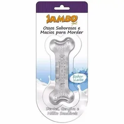 Osso Jambo Silicone Boninho Sabor Leite - Tam G