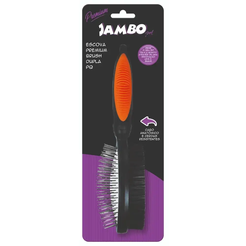Escova Jambo Premium Brush Dupla - Tam peq