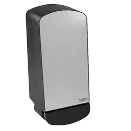 Saboneteira Inox Nobre Select - Para Sabonete Líquido E Álcool Gel - Com Reservatório - 800 Ml