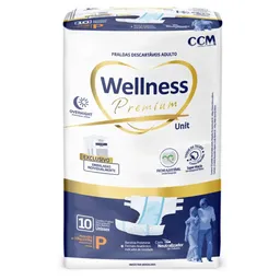 Fralda Geriátrica Wellness Premium P 10 Unidades