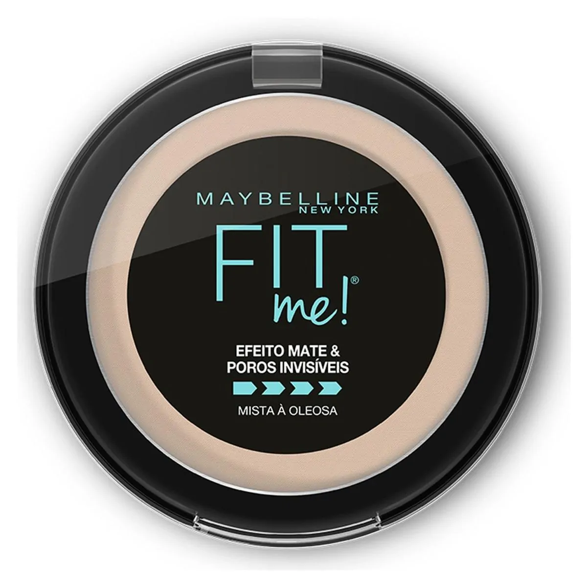 Pó Compacto Maybelline Fit Me! B01 Super Claro Bege 10g
