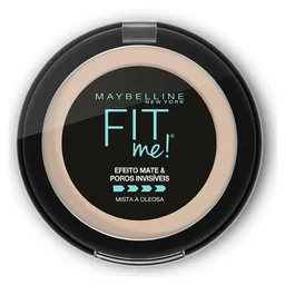 Pó Compacto Maybelline Fit Me! B01 Super Claro Bege 10g