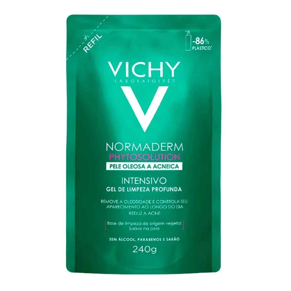 Gel Facial De Limpeza Profunda Vichy Normaderm Phythosolution Refil 240g