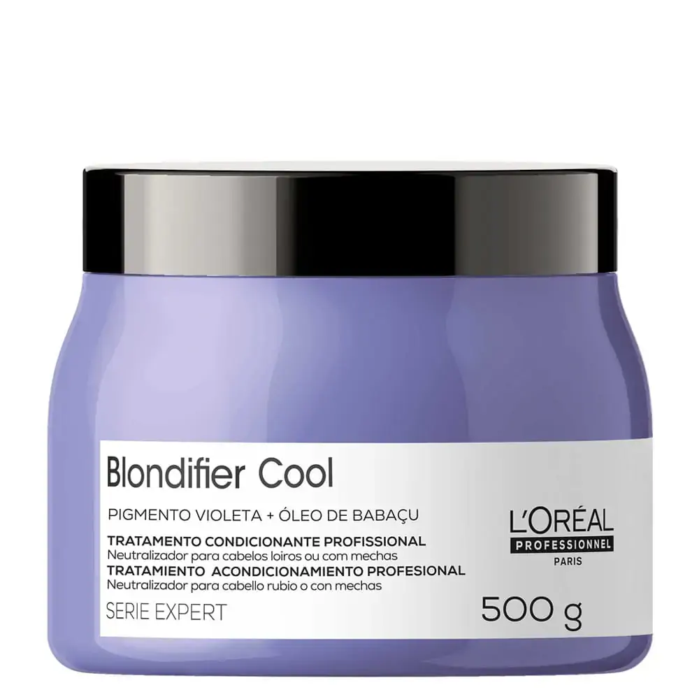Máscara de Matização LOréal Professionnel Serie Expert Blondifier Cool 500 g
