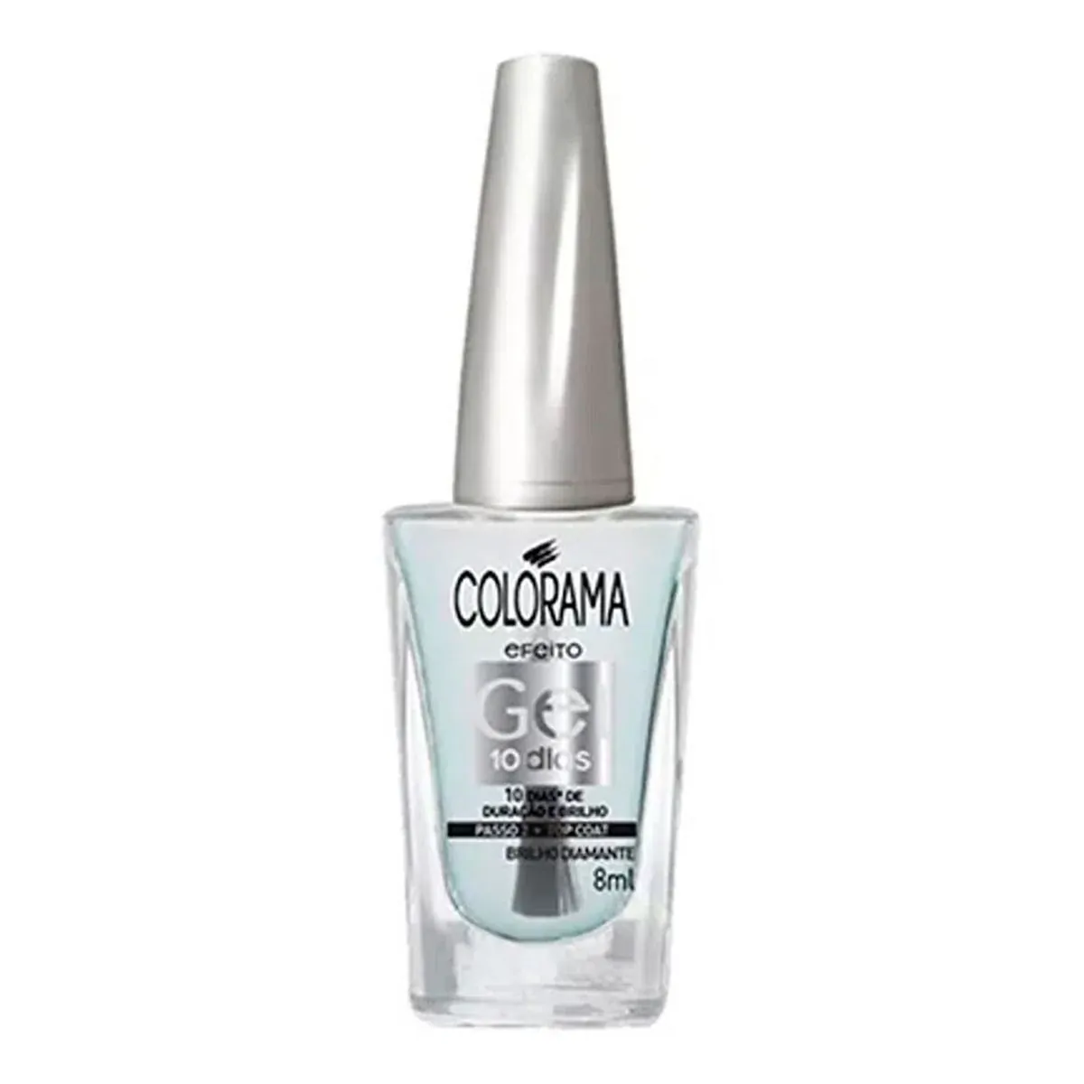 Esmalte Colorama Efeito Gel Top Coat Brilho Diamante 8ml