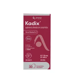 Suplemento Alimentar Kadix 30 Comprimidos