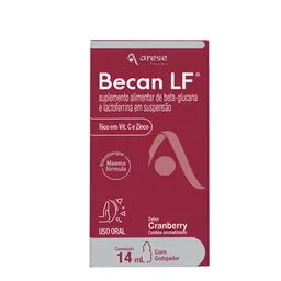 Suplemento Vitamínico Becan Lf Cranberry Arese Phama 14ml Gotas