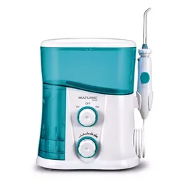 Irrigador Oral Clearpik Profissional Multilaser Hc038 - 7 Bicos - Branco E Azul
