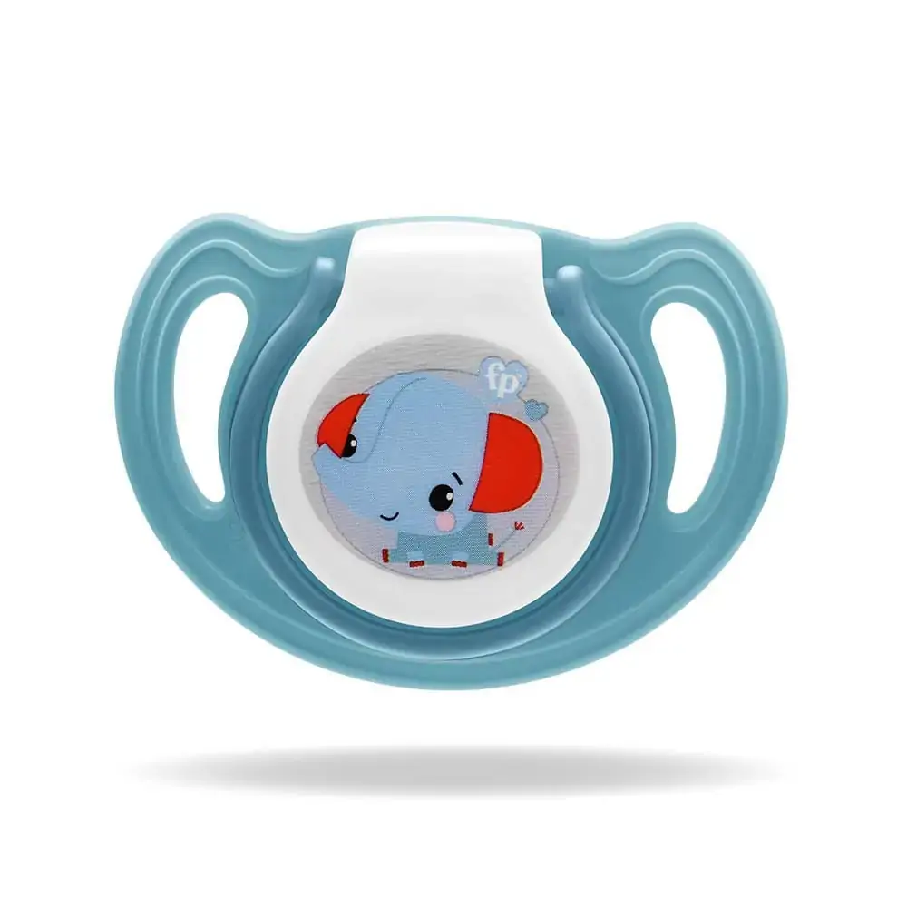 Chupeta First Moments Soft Tam. 2 Azul com Case Esterilizador Fisher Price - BB1033