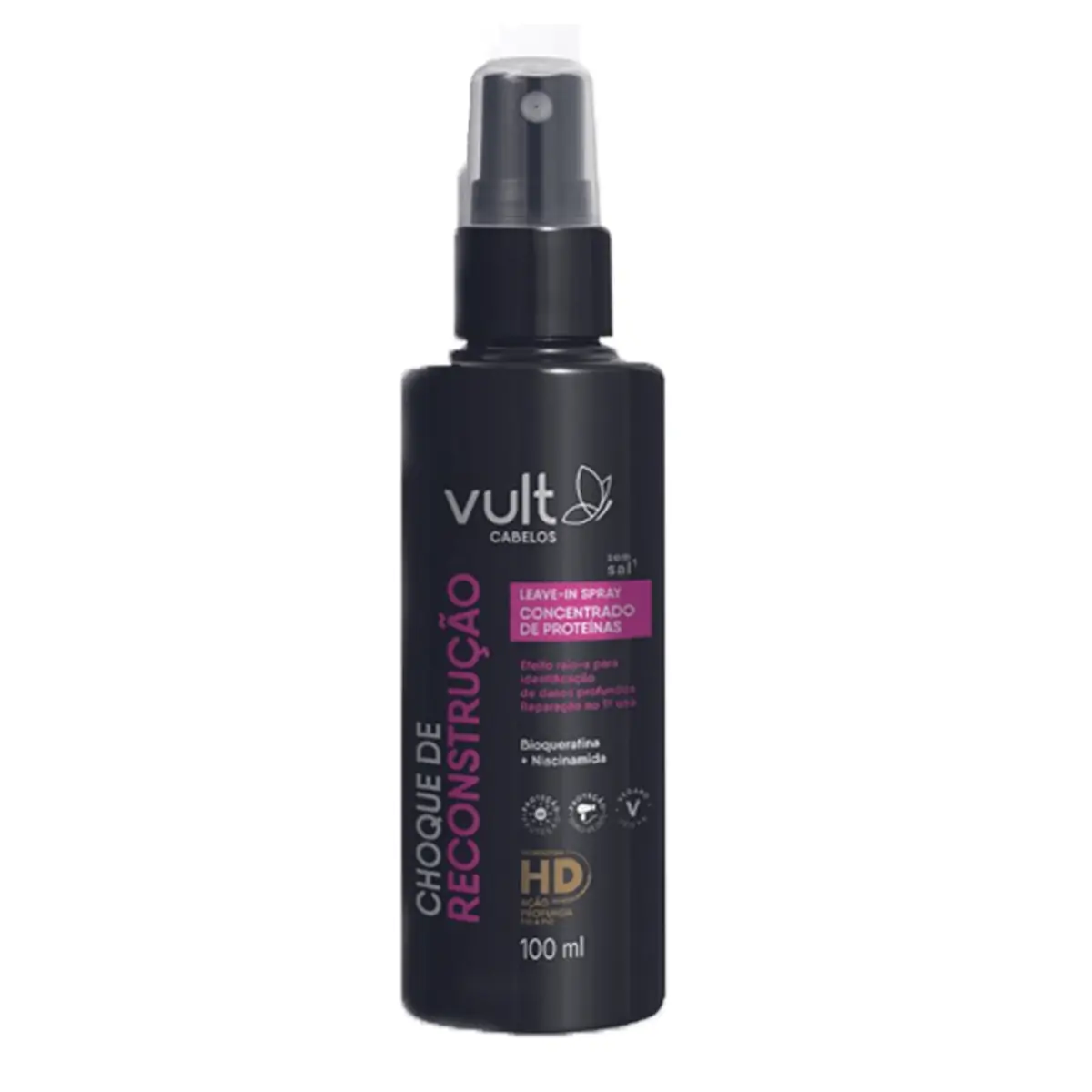Leave-In Vult Cabelos Choque De Reconstrução 100ml