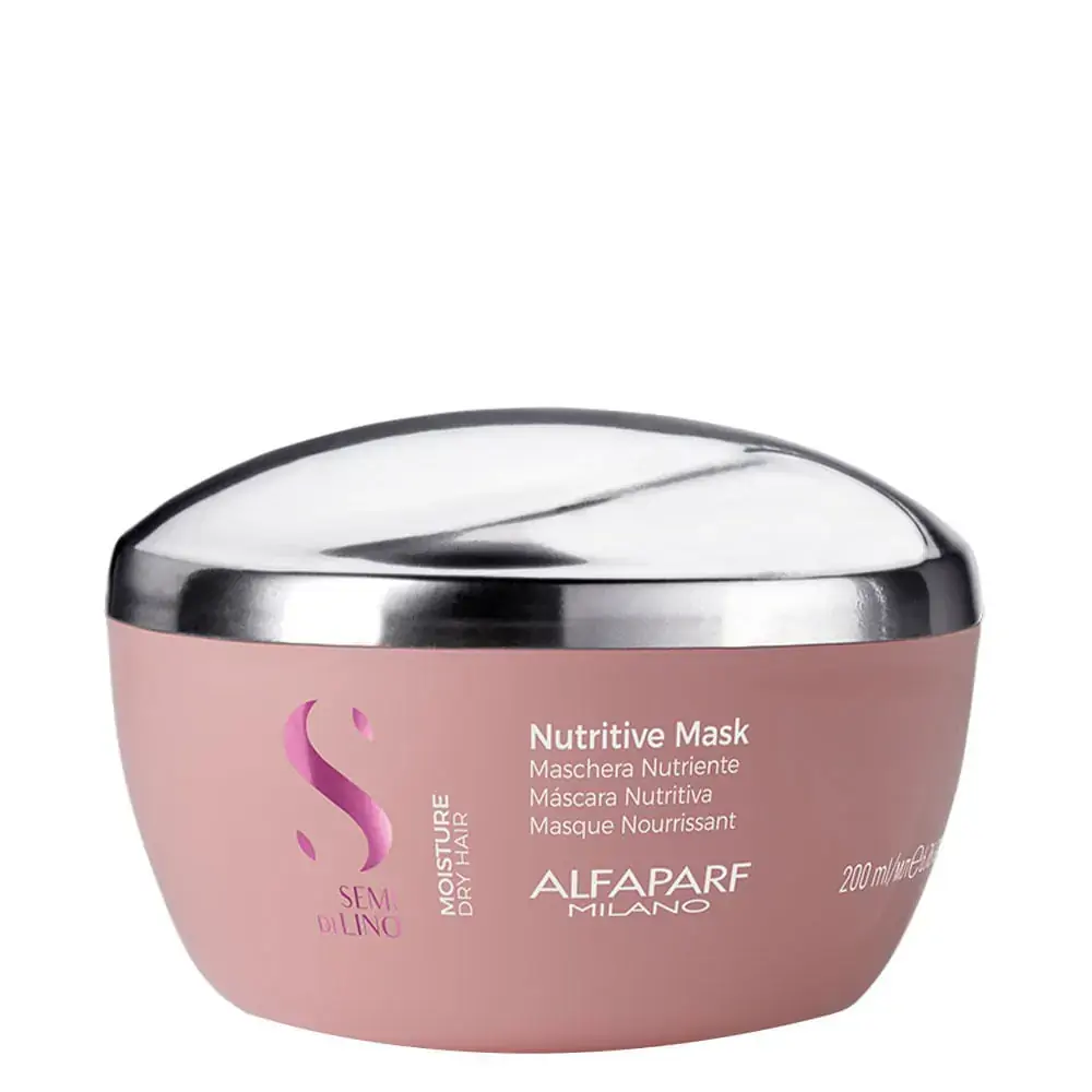 Máscara Alfaparf Milano Professional Semi Di Lino Moisture Nutritive 200 ml