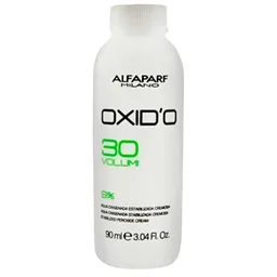 Água Oxigenada Estabilizada Cremosa 30 Vol OxidO 9% Alfaparf 90ml