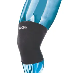Joelheira Neo Basic Preta Mova - Tamanho P