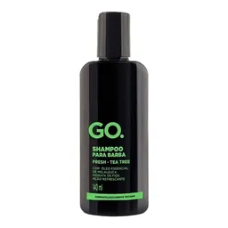 Shampoo Para Barba Go. Fresh Tea Tree 140ml