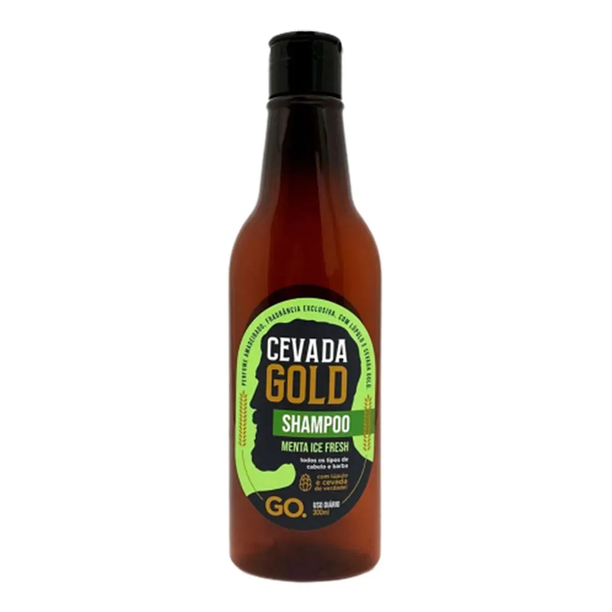 Shampoo GO Cevada Gold Menta Ice Fresh 300ml