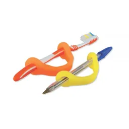 Alça adaptável de silicone Fixhand para fixação de objetos nas mãos - Kit 7 un - Ortho Pauher
