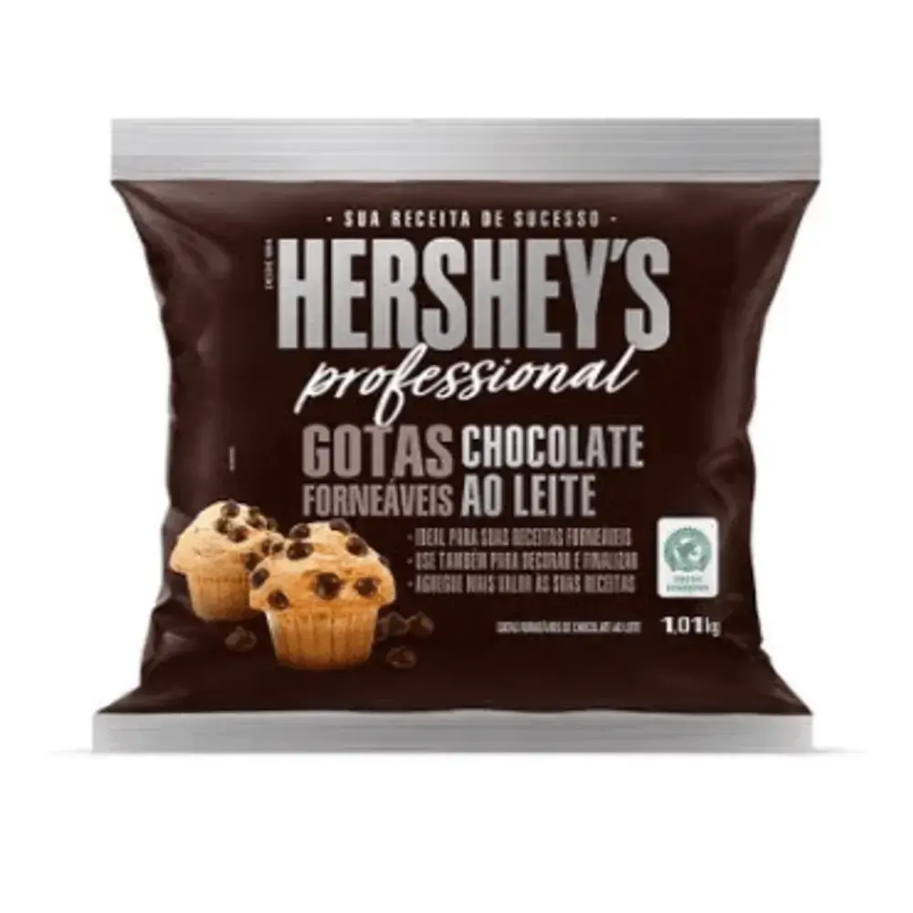 Gotas forneáveis de chocolate ao leite 1,01kg - Hershey s