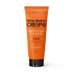 Co-Wash Limpeza 2 em 1 Livre, Leve e Crespo Forever Liss 250ml