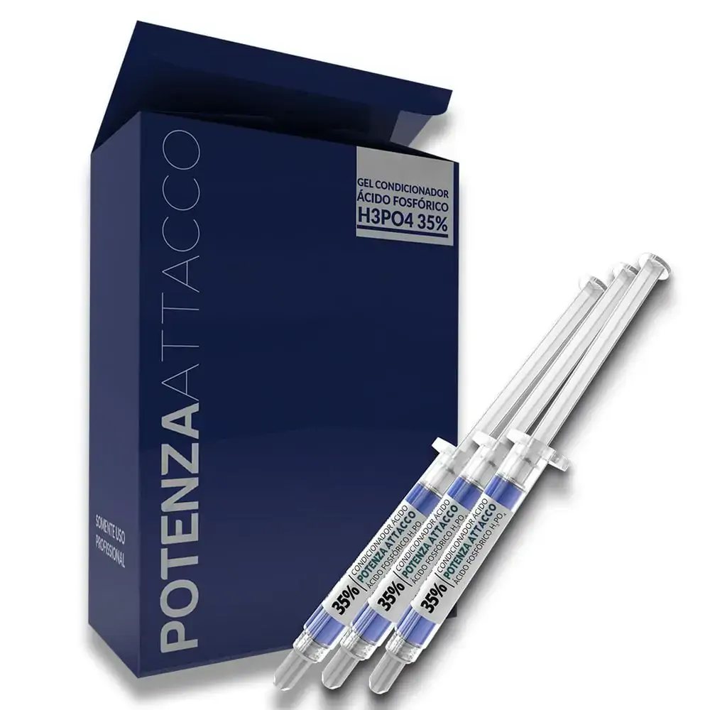 Potenza Attacco Condicionador Acido 35% 3 Seringas - Tokuyama