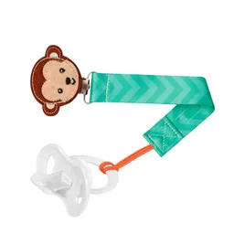 Prendedor de Chupeta Animal Fun Buba Macaco Verde