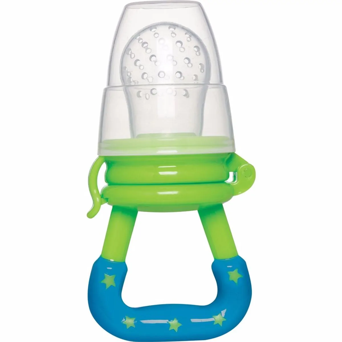 Porta-Frutinha em Silicone Buba Azul e Verde