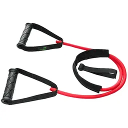 Extensor Tubo Elástico One Tube Kallango - Médio - Vermelho - Extensor Elástico Exercício One Tubo M