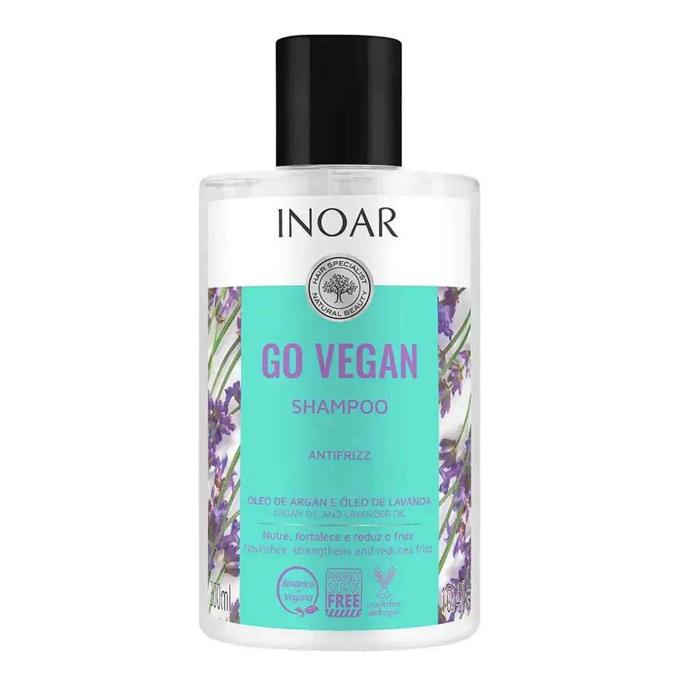 Shampoo Inoar Anti Frizz Go Vegan 300ml