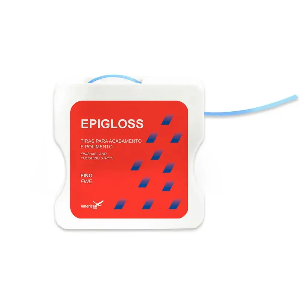 Tiras Para Acabamento E Polimento Epigloss Fina 2,5mm X 3m - American Burrs