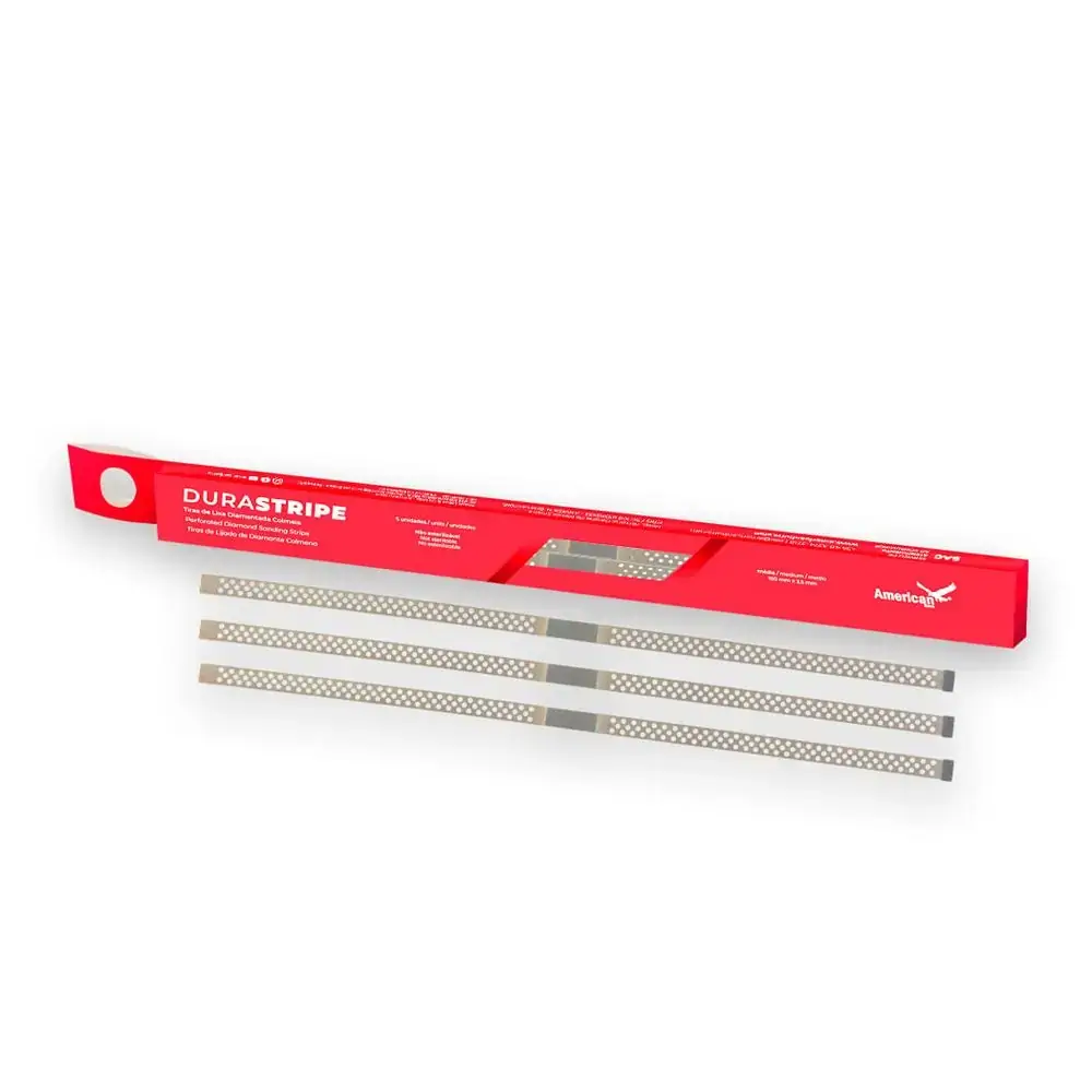Tira De Lixa Diamantada Durastripe Colmeia Com 5 Unidades - American Burrs - Tira De Lixa Diamantada