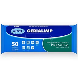 Toalha Umedecida Geriátrica Premium - Gerialimp
