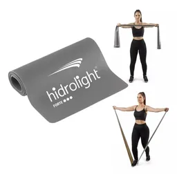 Faixa Elástica TPE Forte Cinza FL42c Hidrolight