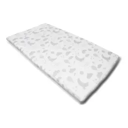Colchonete Para Berço TAM 2 (95x61x4) Cosco Branco Estampado