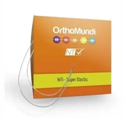 Arco NiTi Superelastico Redondo 0.16 - OrthoMundi - Superior (Cód. 26.7993)