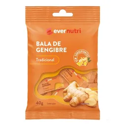 Bala de Gengibre Ever Nutri Tradicional 40g