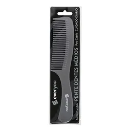 Pente para Cabelo Ever You Dentes Médios 1 Unidade