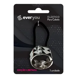 Elástico para Cabelo Ever You com Detalhe em Metal 1 Unidade