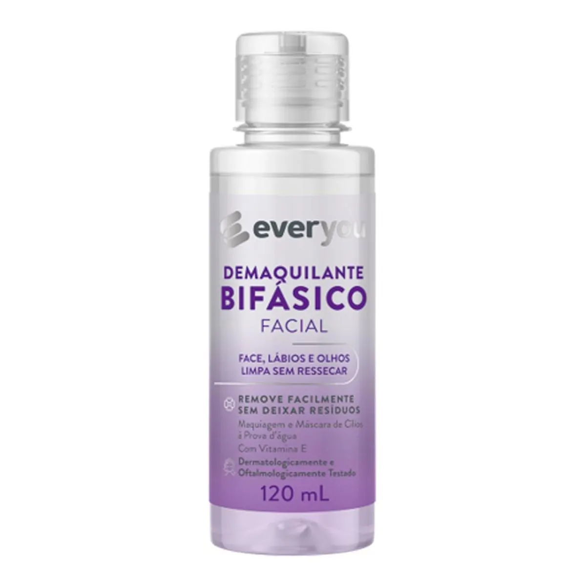 Loção Demaquilante Facial Ever You Bifásico 120ml